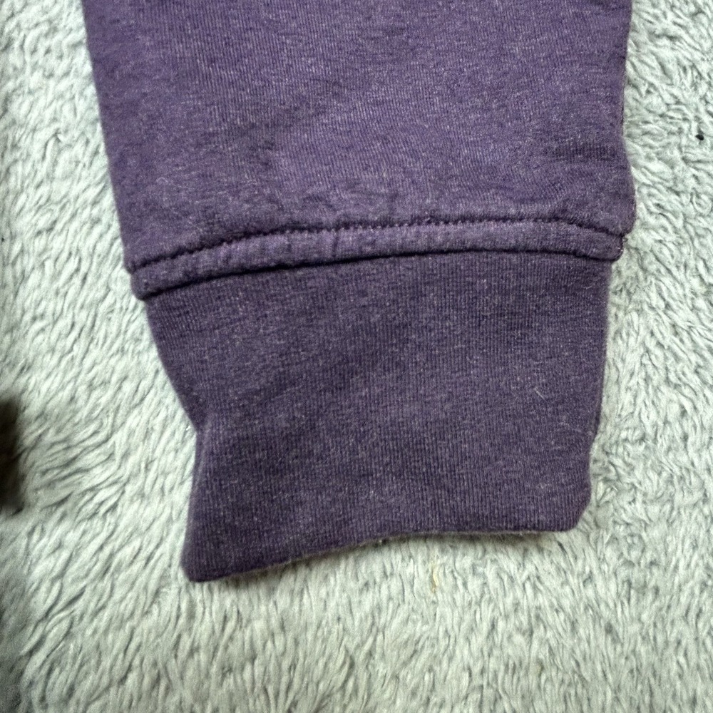 Patagonia Ahnya Sweatshirt Womens XL Plum Purple Organic Cotton Crewneck Outdoor - Picture 6 of 12